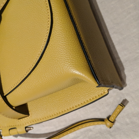 Loewe Mini Gate Leather Tote - Ochre - Picture 4 of 7